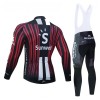 Tenue Maillot M/L + Collant à Bretelles 2020 Team Sunweb N003